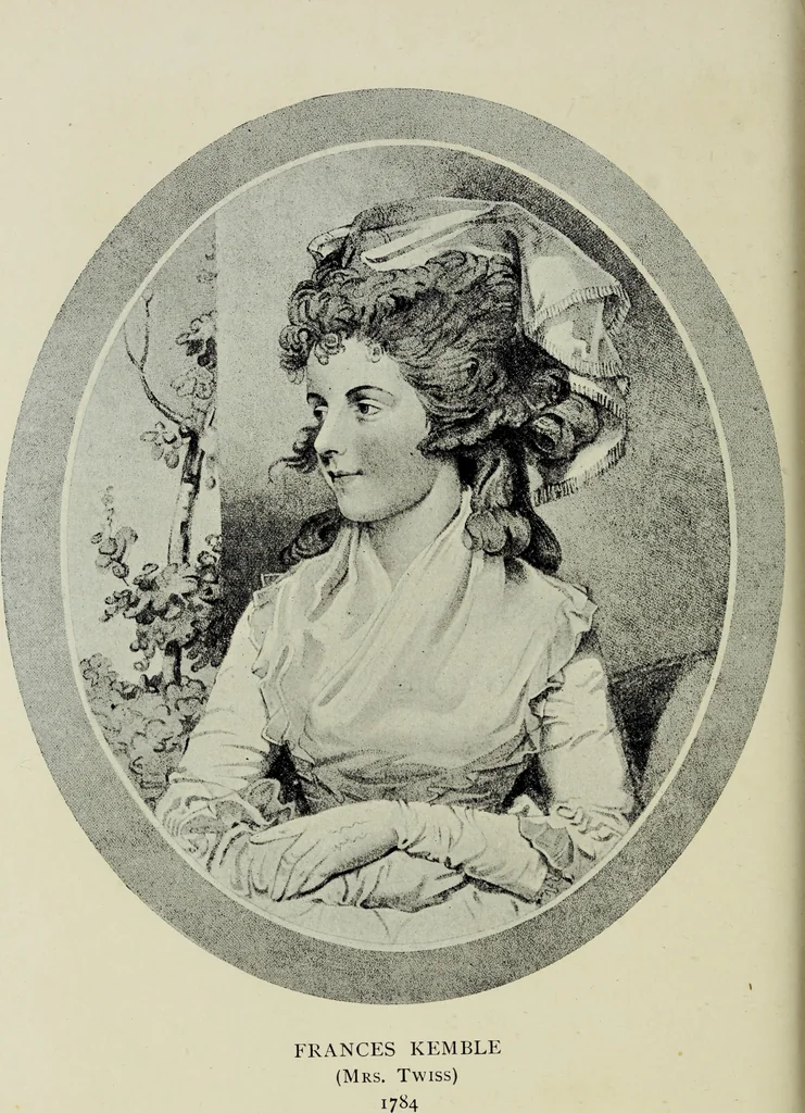 An illustration from An artist's love story, told in the letters of Sir Thomas Lawrence, Mrs. Siddons, and her daughters, 1904, leaf 133