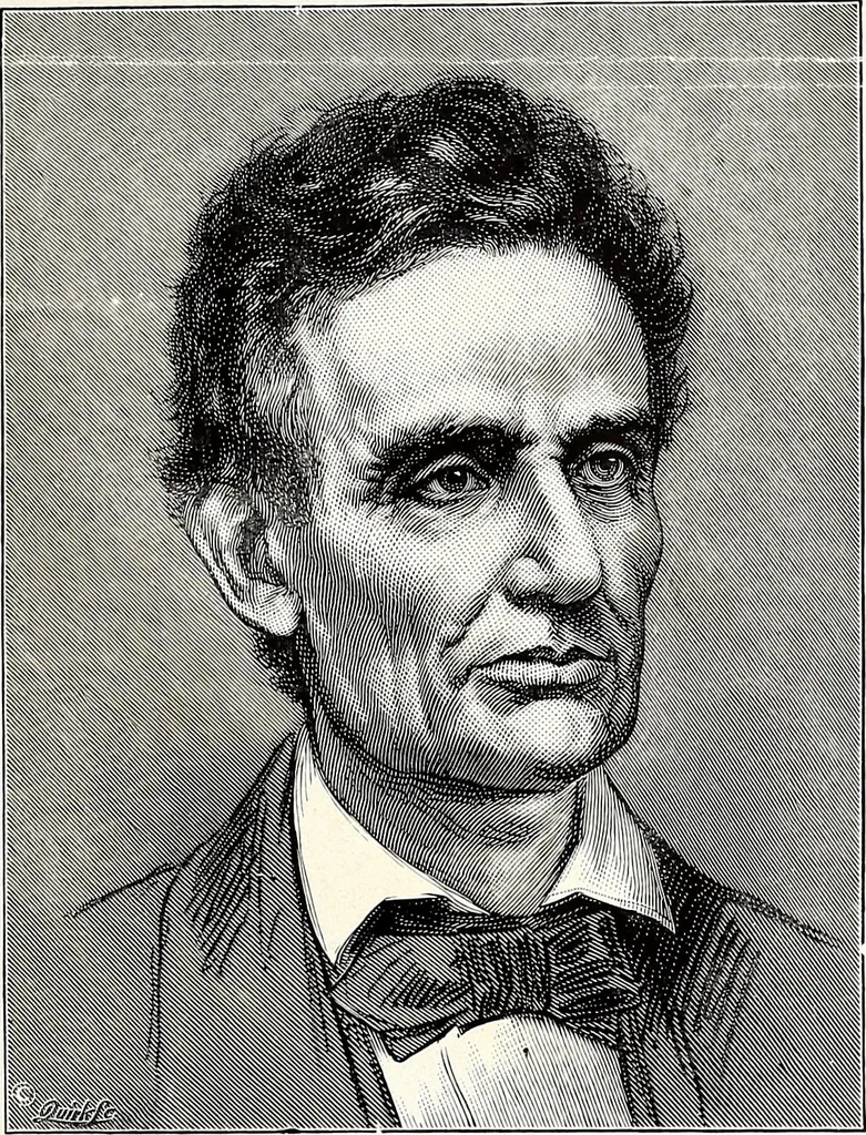 An illustration from Artists of Abraham Lincoln portraits, 1921, leaf 6