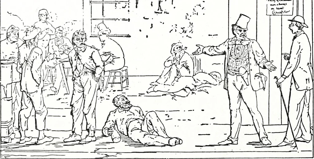 An illustration from Artists of Abraham Lincoln portraits, 1863, leaf 103