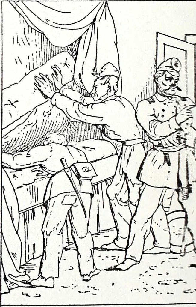 An illustration from Artists of Abraham Lincoln portraits, 1863, leaf 103