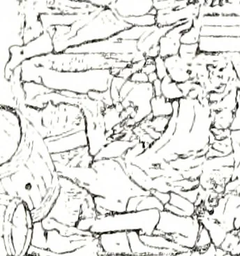 An illustration from Artists of Abraham Lincoln portraits, 1863, leaf 128