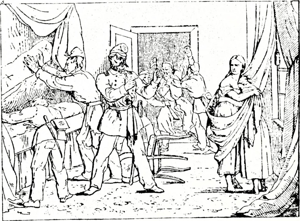 An illustration from Artists of Abraham Lincoln portraits, 1863, leaf 20
