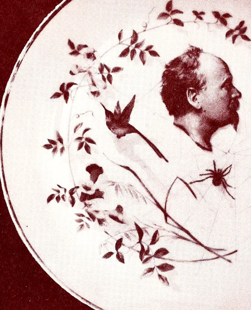 An illustration from Artists of Abraham Lincoln portraits, 1863, leaf 208