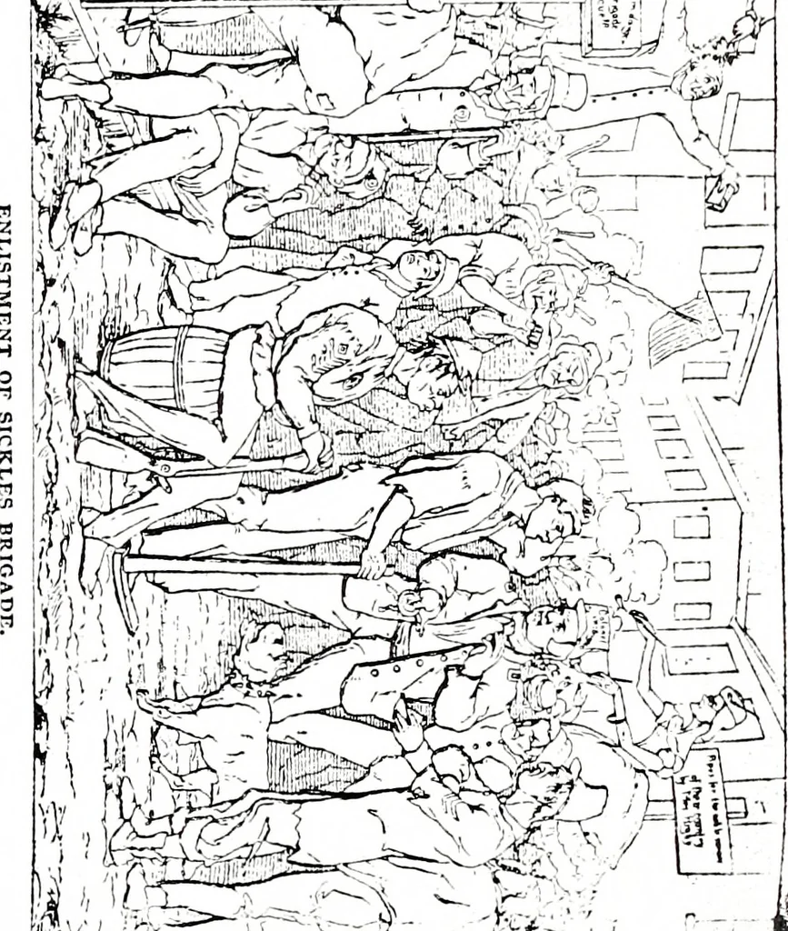 An illustration from Artists of Abraham Lincoln portraits, 1863, leaf 22