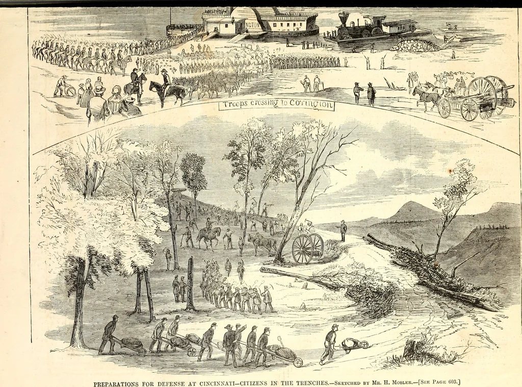 An illustration from Artists of Abraham Lincoln portraits, 1862, leaf 10