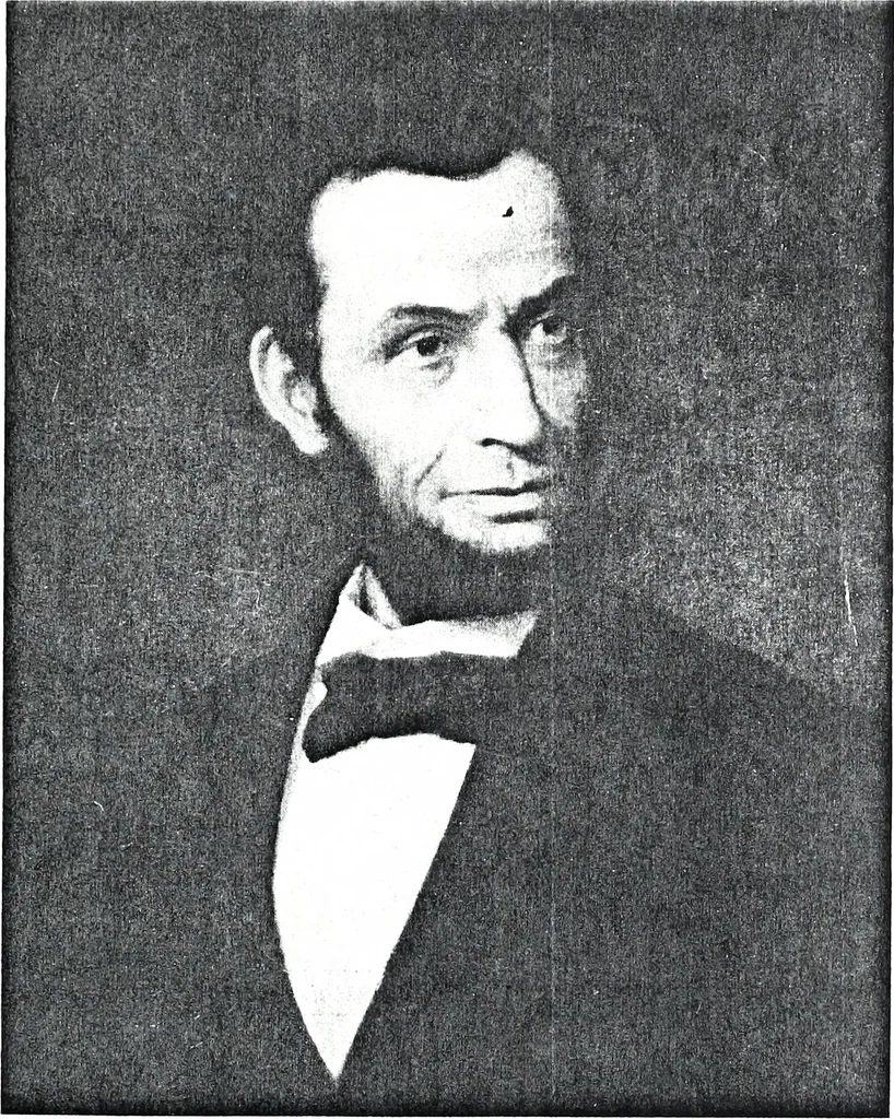 An illustration from Artists of Abraham Lincoln portraits, 1885, leaf 68