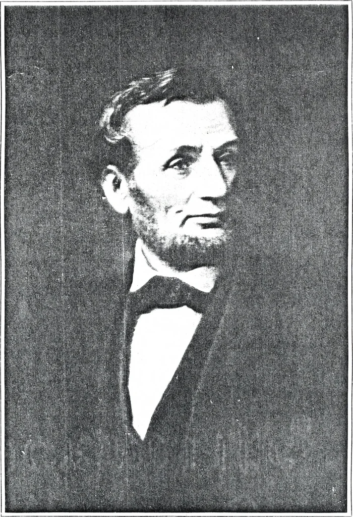 An illustration from Artists of Abraham Lincoln portraits, 1885, leaf 70