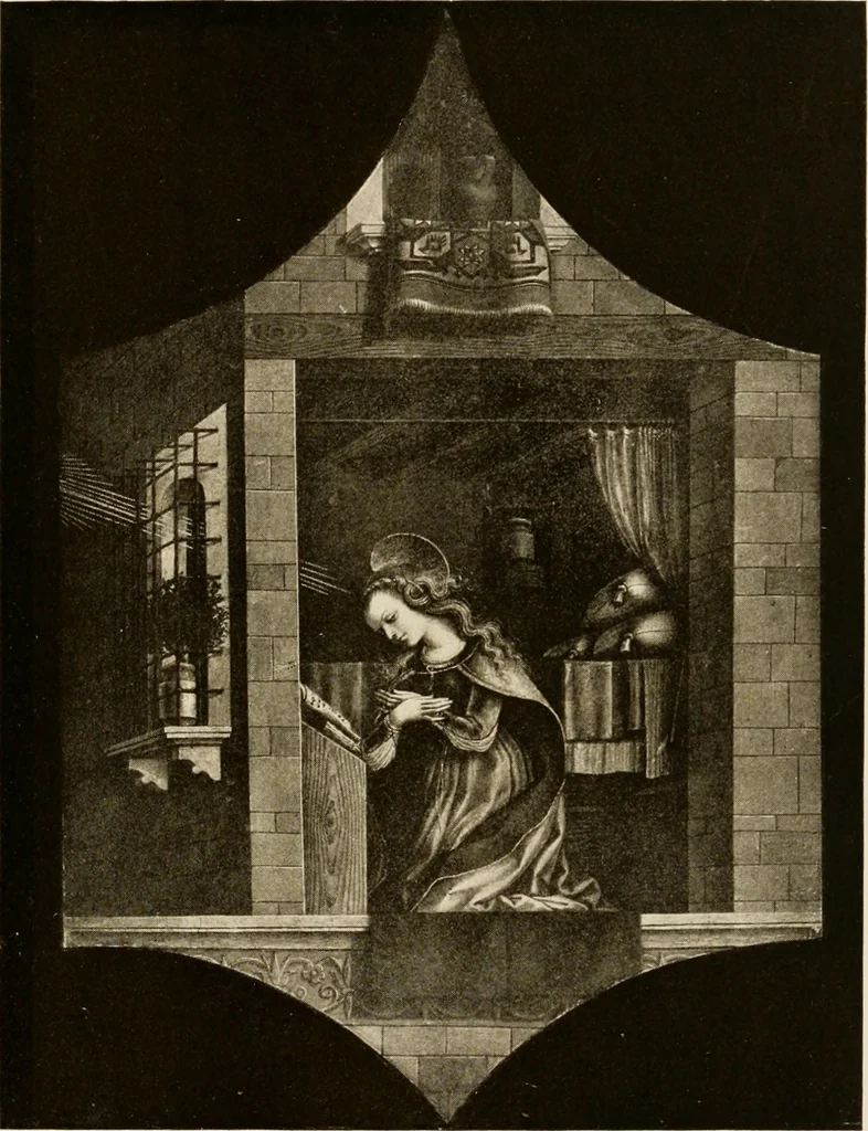 An illustration from Artists past and present; random studies, 1909, leaf 148