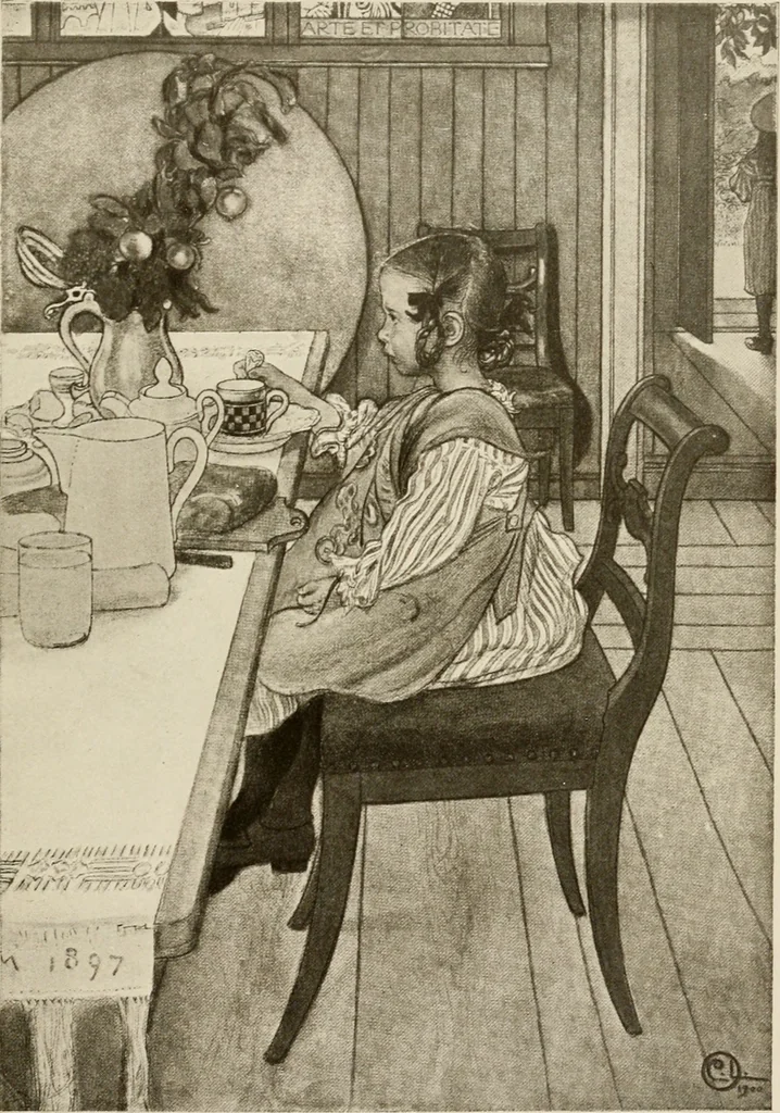 An illustration from Artists past and present; random studies, 1909, leaf 192