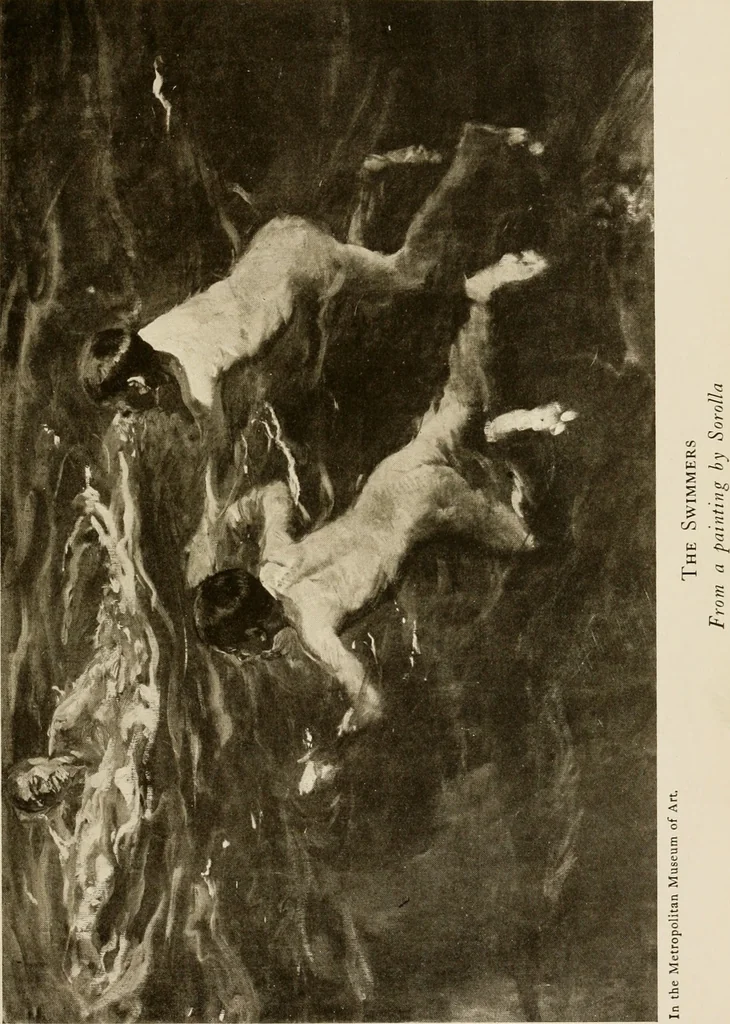 An illustration from Artists past and present; random studies, 1909, leaf 238