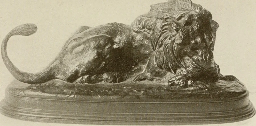 An illustration from Artists past and present; random studies, 1909, leaf 26