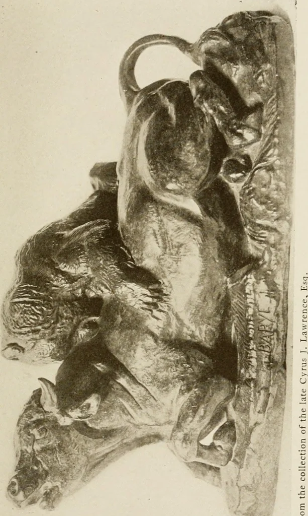 An illustration from Artists past and present; random studies, 1909, leaf 28