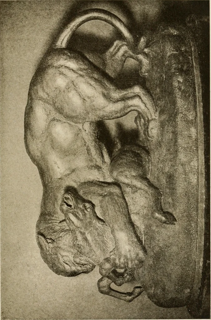 An illustration from Artists past and present; random studies, 1909, leaf 40