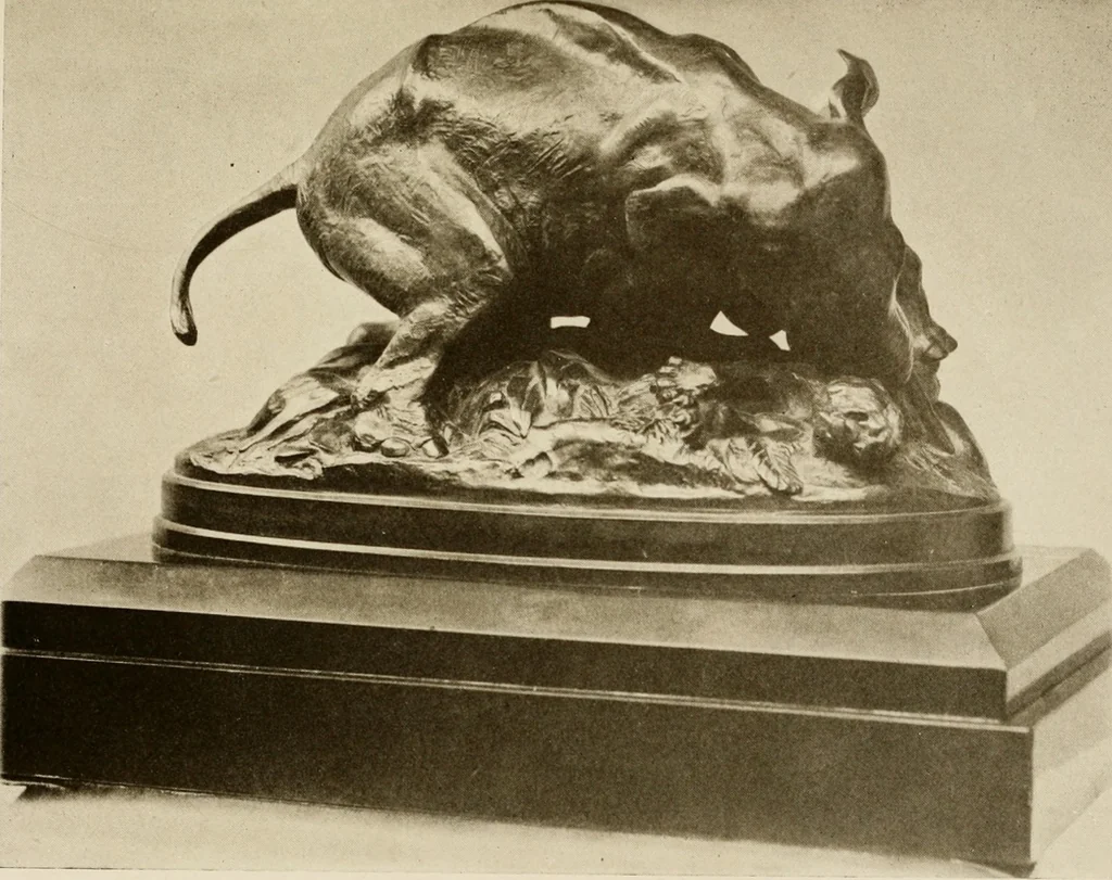 An illustration from Artists past and present; random studies, 1909, leaf 52