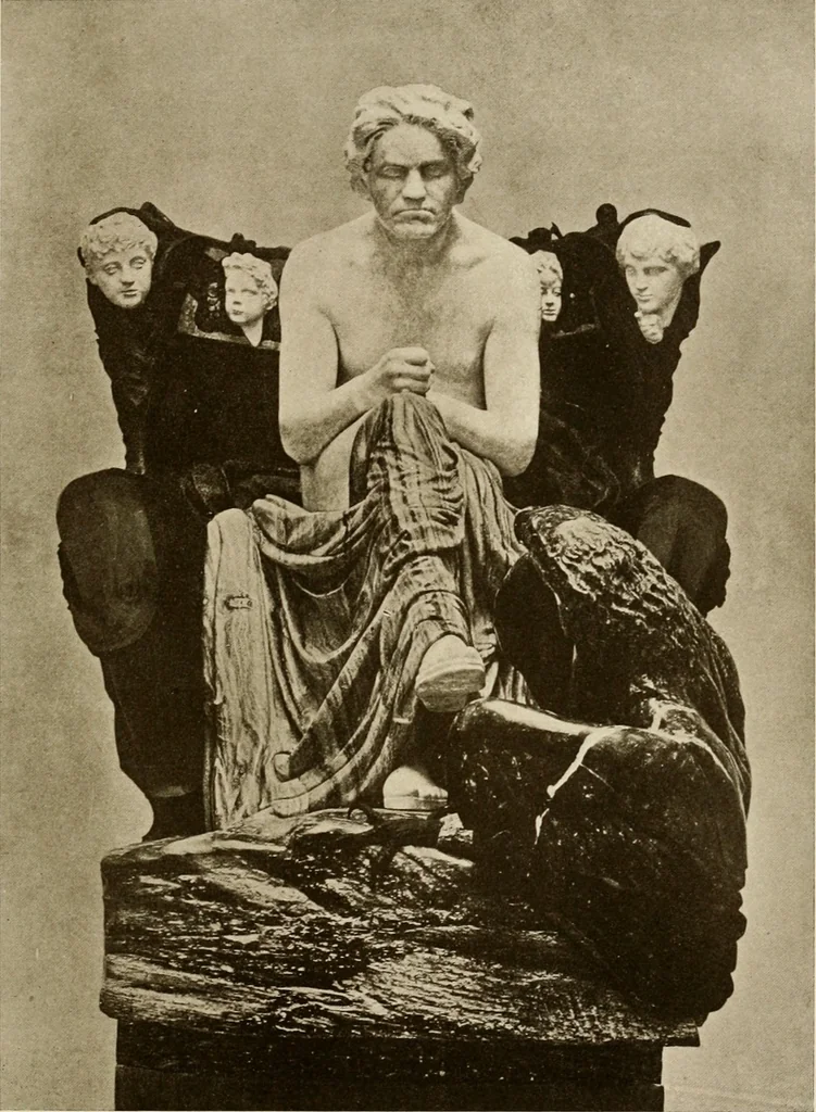 An illustration from Artists past and present; random studies, 1909, leaf 78