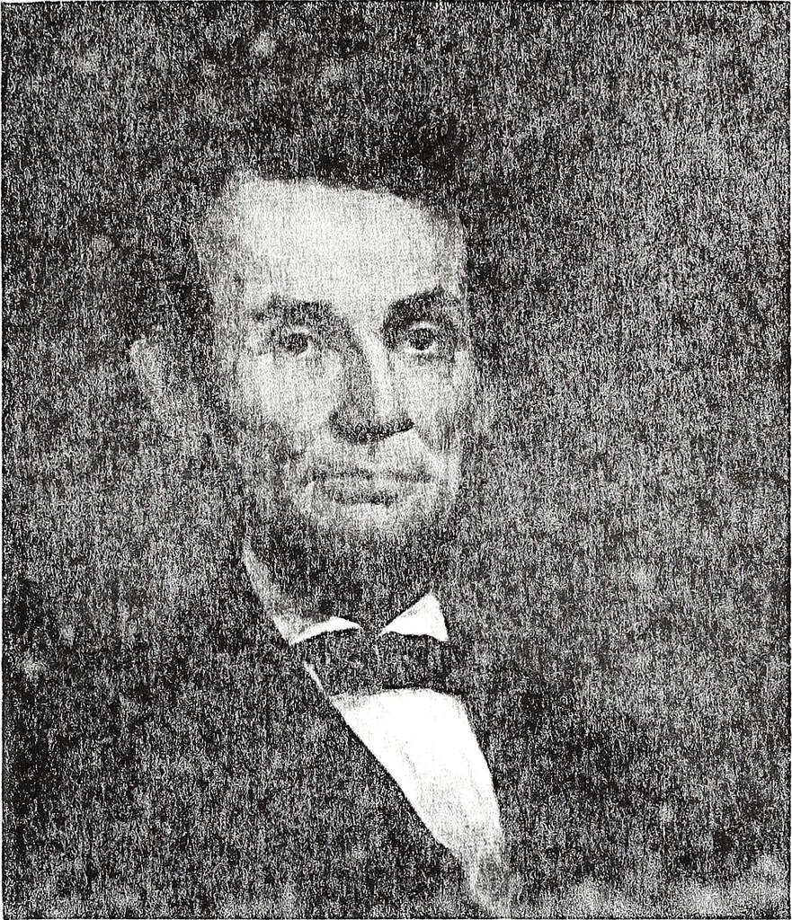 An illustration from Artists of Abraham Lincoln portraits, 1916, leaf 12