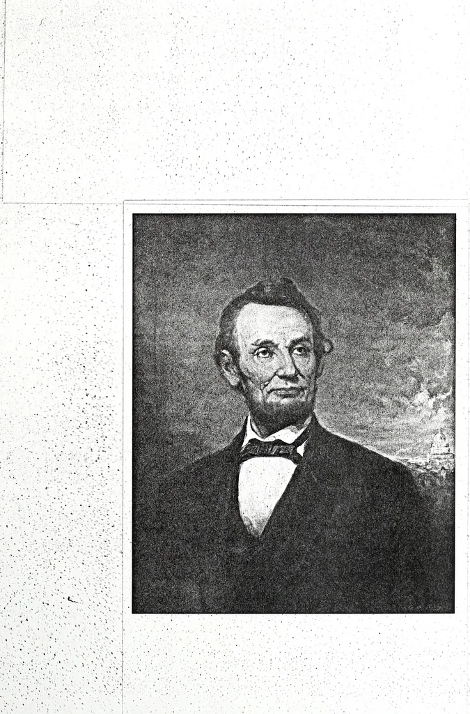 An illustration from Artists of Abraham Lincoln portraits, 1916, leaf 6