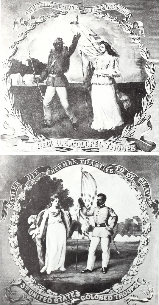 An illustration from Artists of Abraham Lincoln portraits, 1893, leaf 81