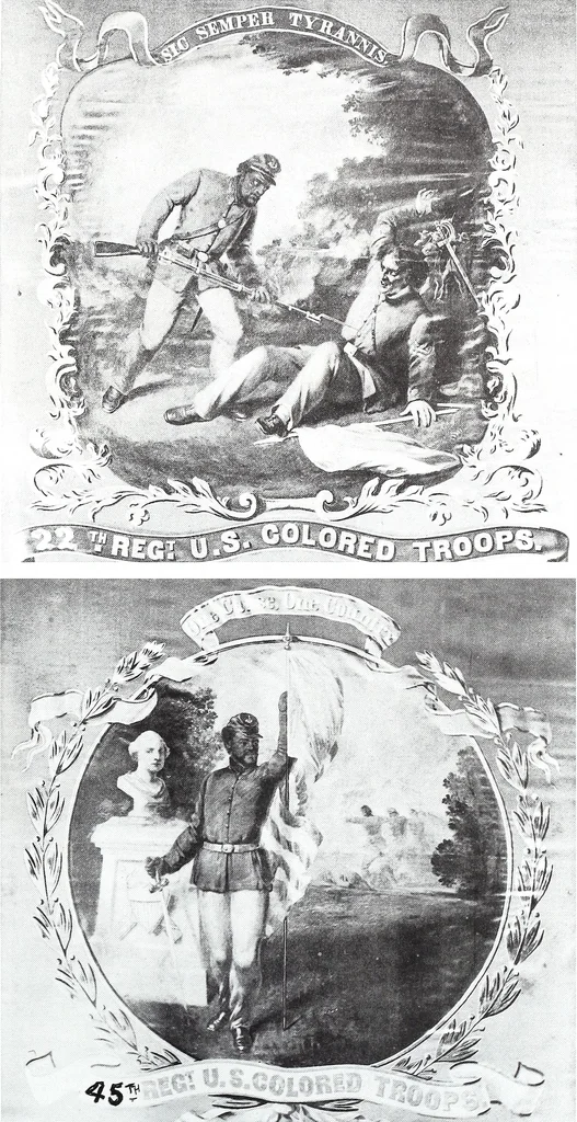 An illustration from Artists of Abraham Lincoln portraits, 1893, leaf 82