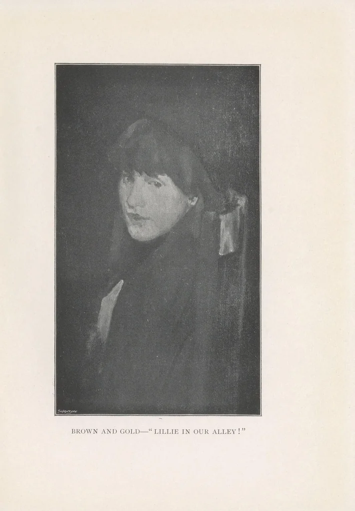 An illustration from The art of James McNeill Whistler : an appreciation, 1903, leaf 123