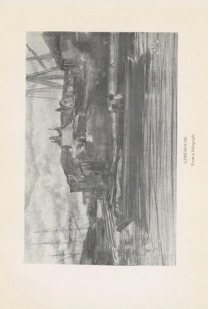 An illustration from The art of James McNeill Whistler : an appreciation, 1903, leaf 193