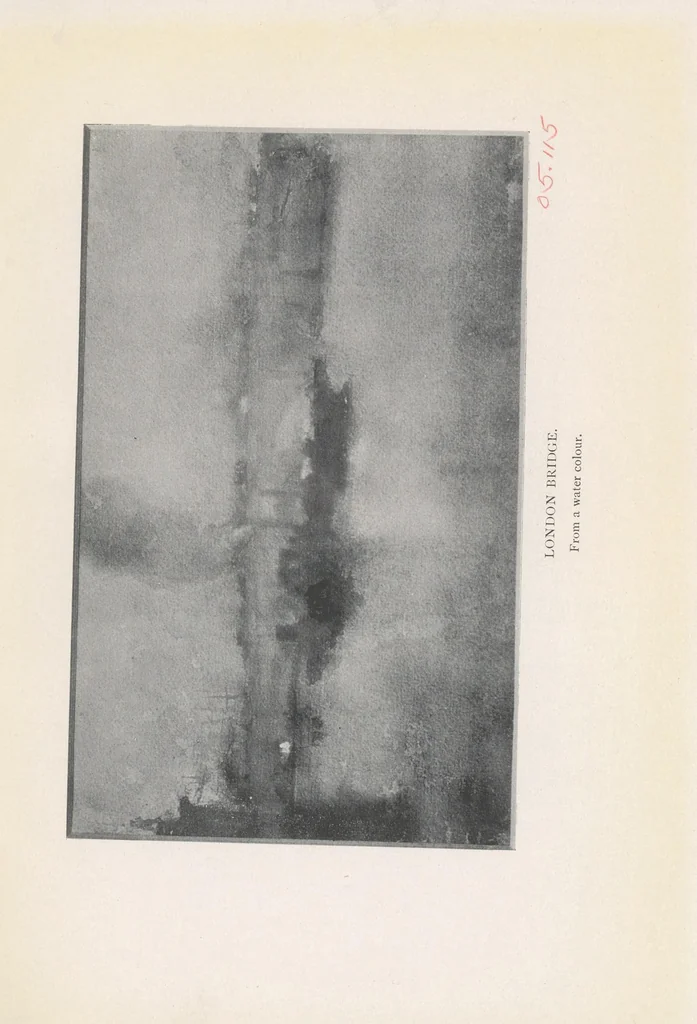 An illustration from The art of James McNeill Whistler : an appreciation, 1903, leaf 235