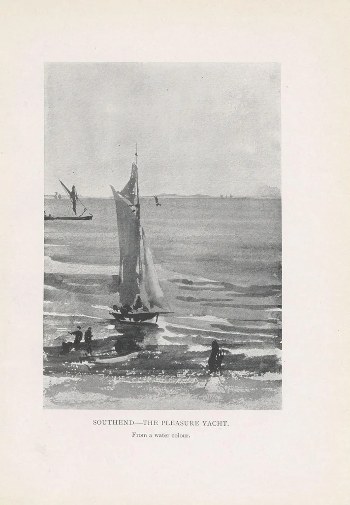 An illustration from The art of James McNeill Whistler : an appreciation, 1903, leaf 221