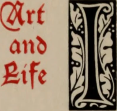 An illustration from Art and life, 1896, leaf 25