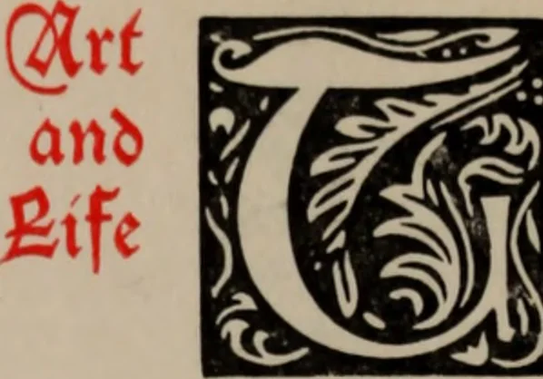 An illustration from Art and life, 1896, leaf 83