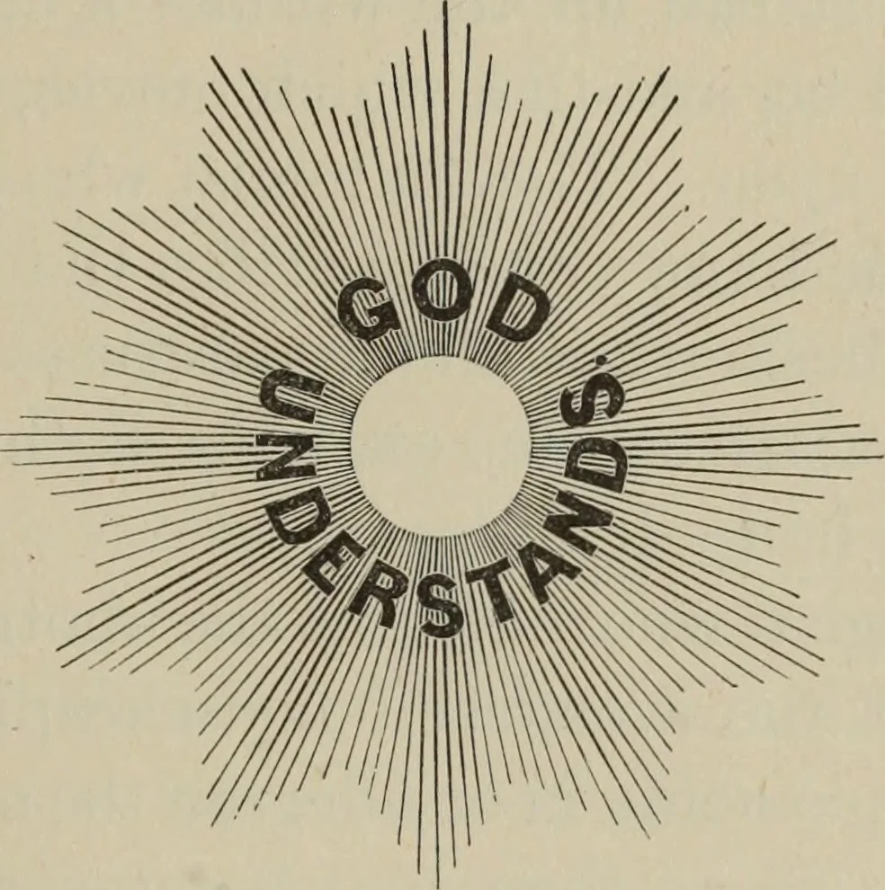 An illustration from Art magic; or, Mudane, sub-mundane and super-mundane spiritism. A treatise ... descriptive of art magic, spiritism, the different orders of spirits in the universe known to be related to, or in communication with man; together with directions for invoking, controlling, and discharging spirits, and the uses and abuses, dangers and possibilities of magical art, 1876, leaf 24