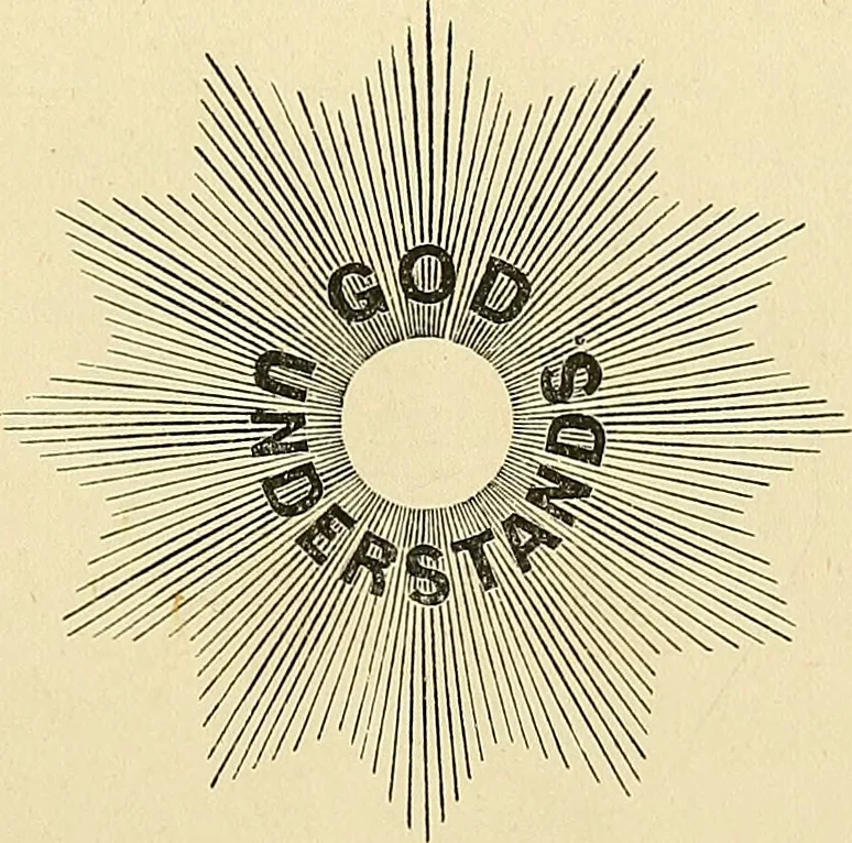 An illustration from Art magic; or, Mundane, sub-mundane and super-mundane spiritism. A treatise in three parts and twenty-three sections: descriptive of art magic, spiritism, the different orders of spirits in the universe known to be related to, or in communication with man; together with directions for invoking, controlling, and discharging spirits, and the uses and abuses, dangers and possibilities of magical art, 1876, leaf 10
