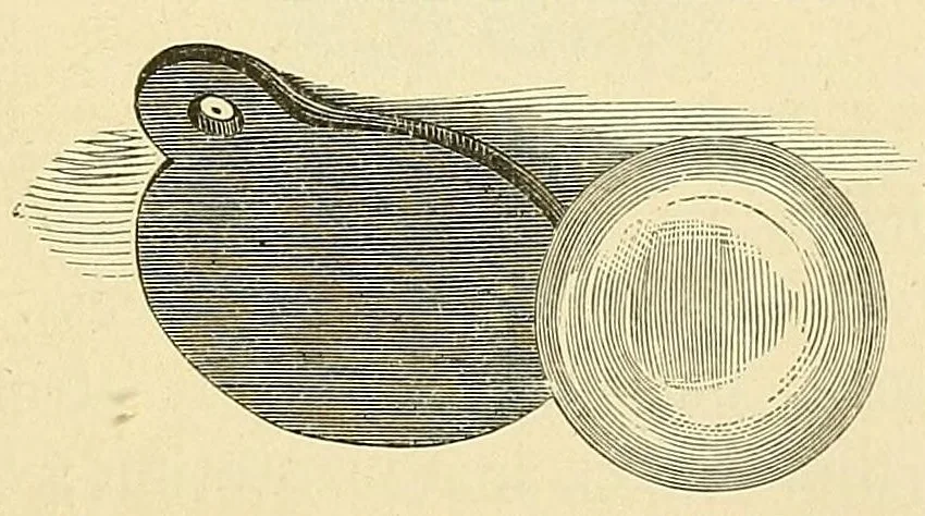An illustration from Art magic; or, Mundane, sub-mundane and super-mundane spiritism. A treatise in three parts and twenty-three sections: descriptive of art magic, spiritism, the different orders of spirits in the universe known to be related to, or in communication with man; together with directions for invoking, controlling, and discharging spirits, and the uses and abuses, dangers and possibilities of magical art, 1876, leaf 435