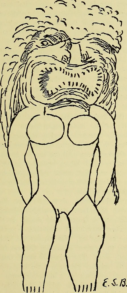 An illustration from Art and man;, 1918, leaf 110