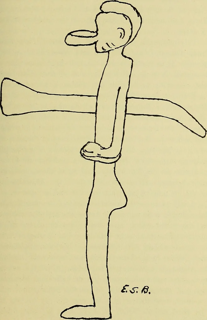 An illustration from Art and man;, 1918, leaf 40