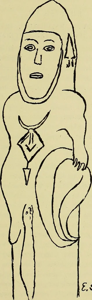 An illustration from Art and man;, 1918, leaf 80