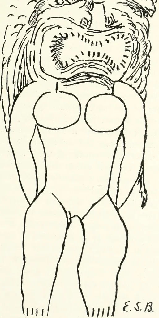 An illustration from Art and man, comparative art studies, 1918, leaf 110