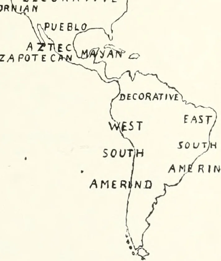 An illustration from Art and man, comparative art studies, 1918, leaf 258