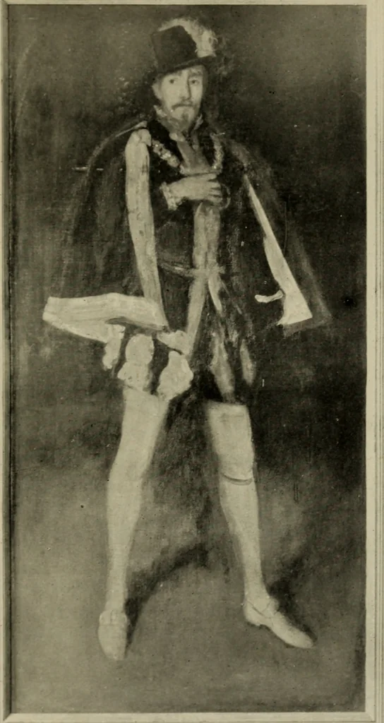 An illustration from Art of James McNeill Whistler : an appreciation / by T.R. Way and G.R. Dennis., 1903, leaf 110