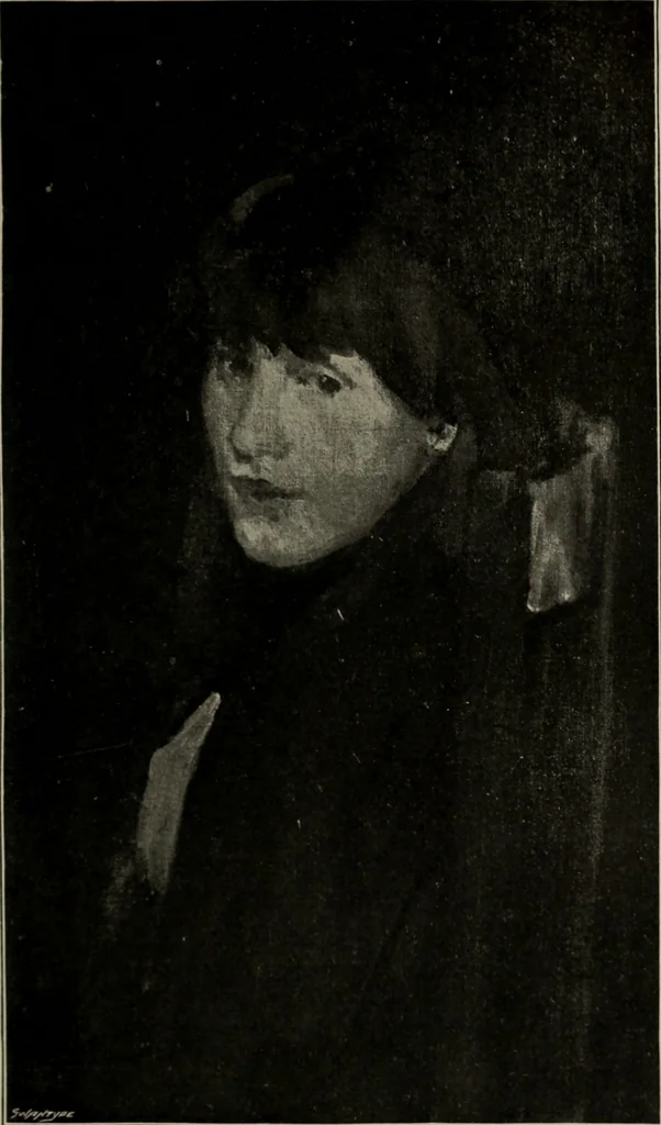 An illustration from Art of James McNeill Whistler : an appreciation / by T.R. Way and G.R. Dennis., 1903, leaf 120