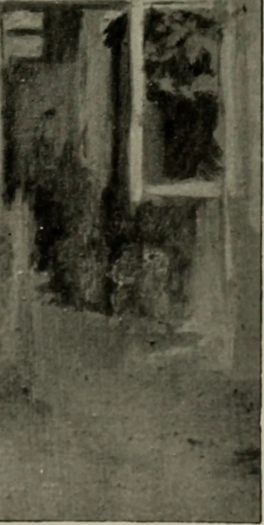 An illustration from Art of James McNeill Whistler : an appreciation / by T.R. Way and G.R. Dennis., 1903, leaf 154
