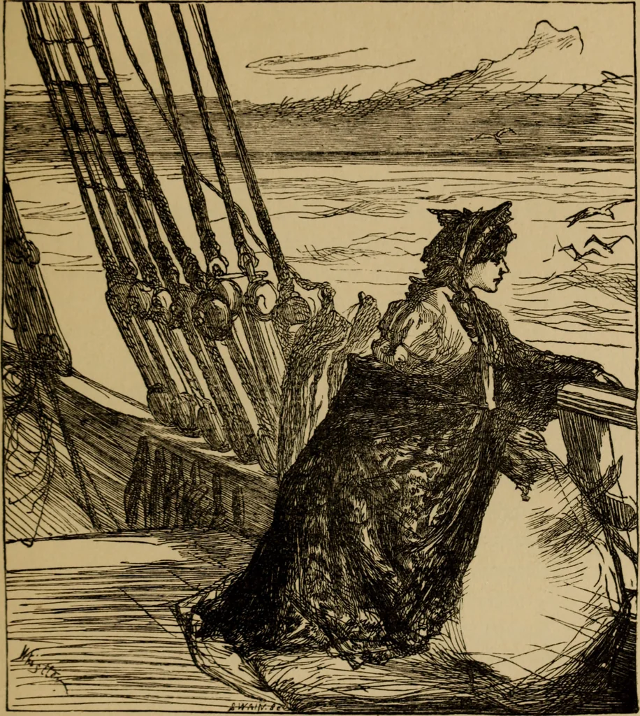An illustration from Art of James McNeill Whistler : an appreciation / by T.R. Way and G.R. Dennis., 1903, leaf 248
