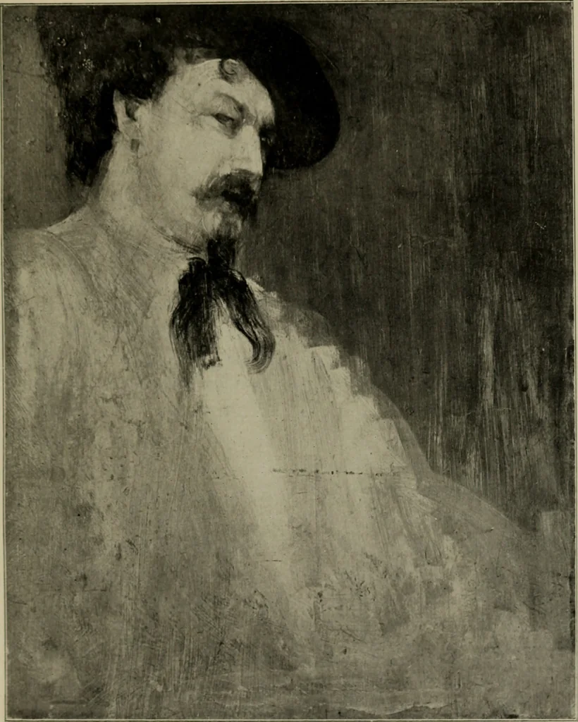 An illustration from Art of James McNeill Whistler : an appreciation / by T.R. Way and G.R. Dennis., 1903, leaf 86
