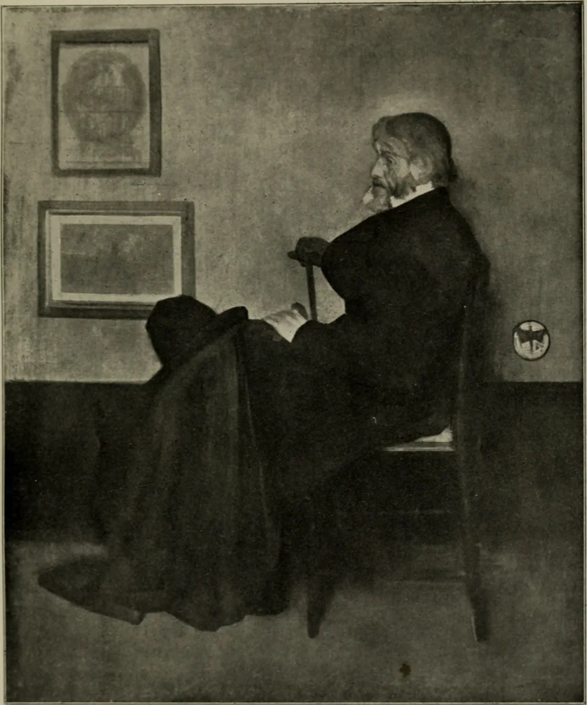 An illustration from Art of James McNeill Whistler : an appreciation / by T.R. Way and G.R. Dennis., 1903, leaf 92