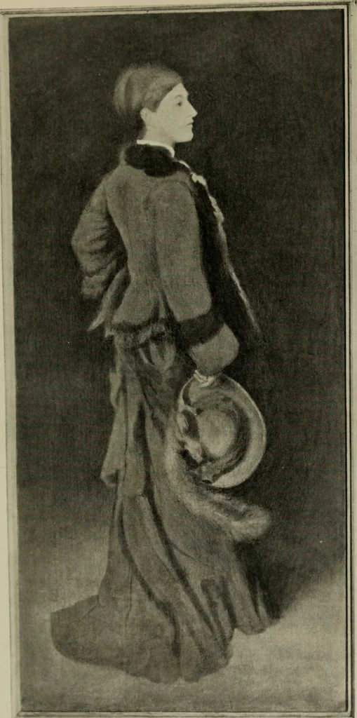 An illustration from Art of James McNeill Whistler : an appreciation / by T.R. Way and G.R. Dennis., 1903, leaf 96