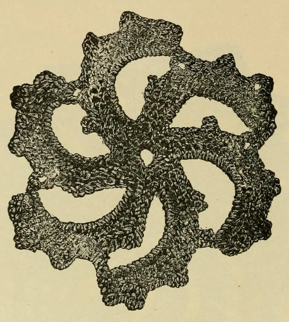 An illustration from Art needlework, 1891, leaf 44