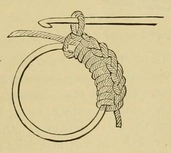 An illustration from Art needlework, 1891, leaf 49