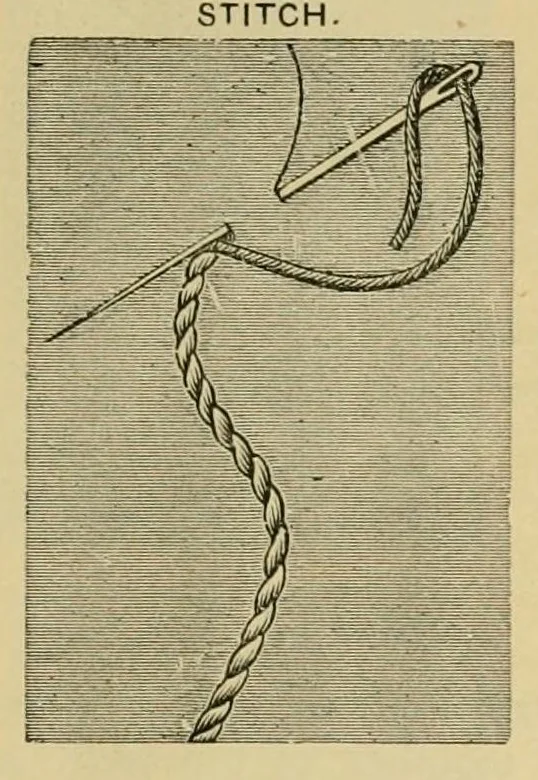 An illustration from Art needlework, 1891, leaf 77