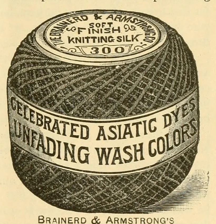 An illustration from Art needlework, 1893, leaf 11