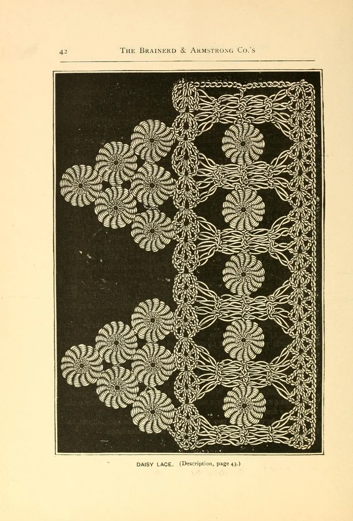 An illustration from Art needlework, 1893, leaf 52