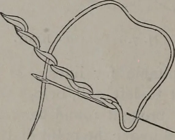 An illustration from Art-needlework for decorative embroidery : a guide to embroidery in crewels, silks, appliqué, etc. ..., 1879, leaf 15